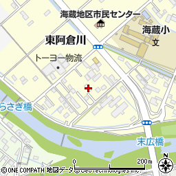 三重県四日市市東阿倉川776-2周辺の地図