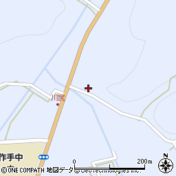 愛知県新城市作手高里御堂前周辺の地図