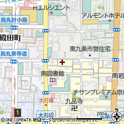 京都府京都市南区東九条南山王町29周辺の地図
