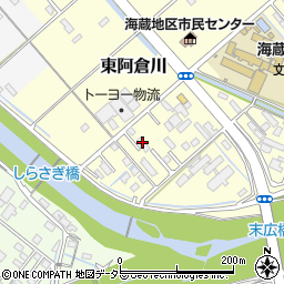三重県四日市市東阿倉川756周辺の地図