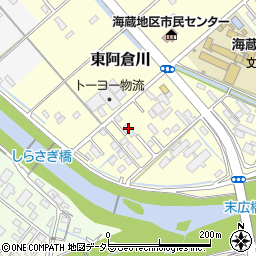 三重県四日市市東阿倉川756周辺の地図