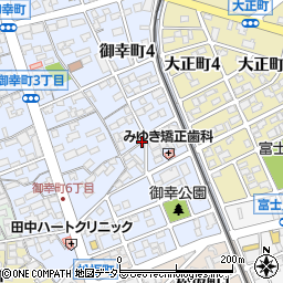 愛知県刈谷市御幸町5丁目周辺の地図