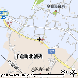 大松商店周辺の地図
