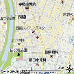 兵庫県西脇市西脇194周辺の地図