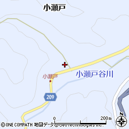 静岡県静岡市葵区小瀬戸1677周辺の地図
