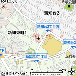ヨネス知多店周辺の地図