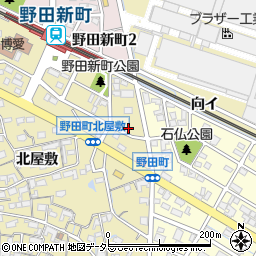 愛知県刈谷市野田町向イ周辺の地図