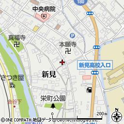 岡山県新見市新見761周辺の地図