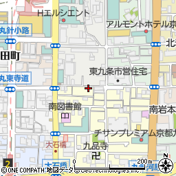 京都府京都市南区東九条南山王町30周辺の地図