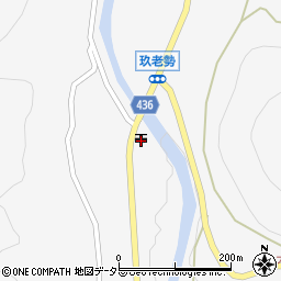 鳳来寺郵便局周辺の地図