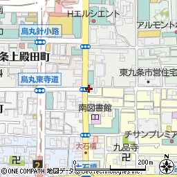 京都 炭火串焼つじや 京都駅八条口店周辺の地図