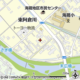 三重県四日市市東阿倉川775周辺の地図