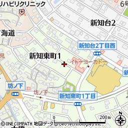 〒478-0065 愛知県知多市新知東町の地図