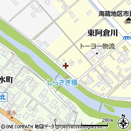 三重県四日市市東阿倉川722-2周辺の地図