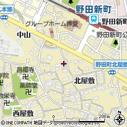 愛知県刈谷市野田町北屋敷112周辺の地図