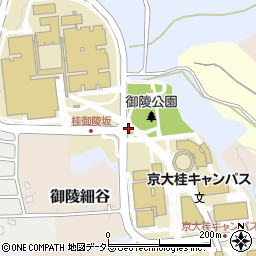 京都大学生活協同組合桂キャンパスベーカリー・リューヌ周辺の地図