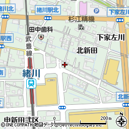 愛知県知多郡東浦町緒川旭54-10周辺の地図