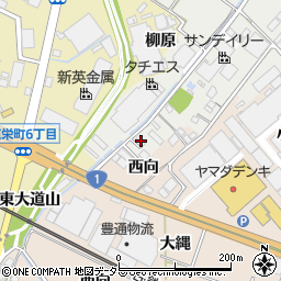 愛知県安城市宇頭茶屋町南裏89周辺の地図