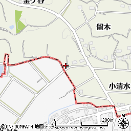 愛知県東海市加木屋町留木48周辺の地図