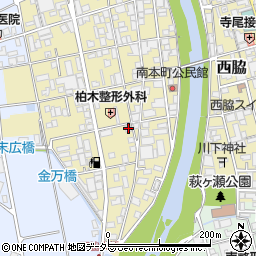 兵庫県西脇市西脇1117-2周辺の地図