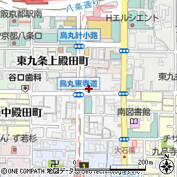 京都府京都市南区東九条西山王町3周辺の地図