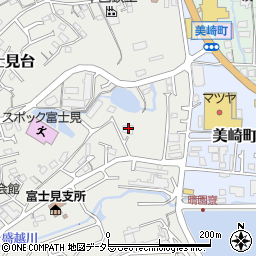 滋賀県大津市富士見台56-13周辺の地図