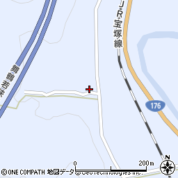 兵庫県三田市藍本732周辺の地図