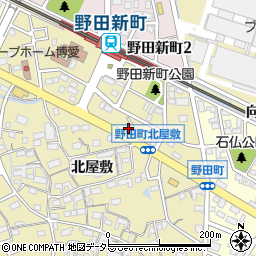 愛知県刈谷市野田町北屋敷130周辺の地図