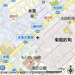 静岡県静岡市葵区横内町39-2周辺の地図
