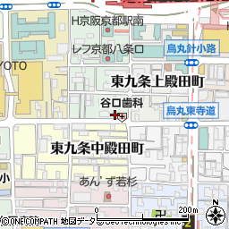 京都府京都市南区東九条室町1-10周辺の地図