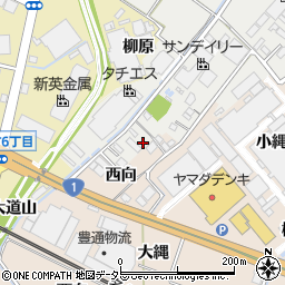 愛知県安城市宇頭茶屋町南裏87-7周辺の地図