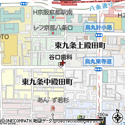 京都府京都市南区東九条室町1-14周辺の地図