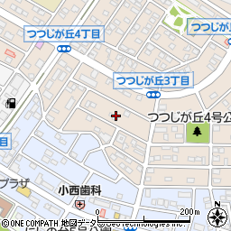 愛知県知多市つつじが丘3丁目15周辺の地図