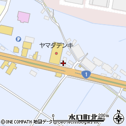 滋賀県甲賀市水口町北脇1727周辺の地図