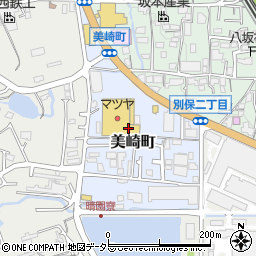 滋賀県大津市美崎町4周辺の地図