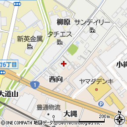愛知県安城市宇頭茶屋町南裏87周辺の地図