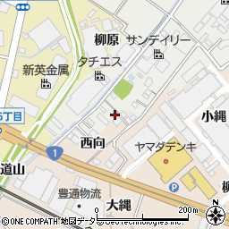 愛知県安城市宇頭茶屋町南裏87-5周辺の地図