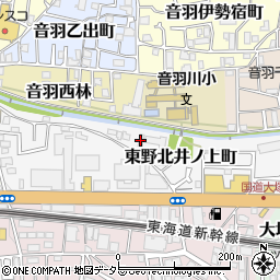 阪本漢方堂山科倉庫周辺の地図