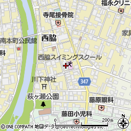 兵庫県西脇市西脇191-1周辺の地図