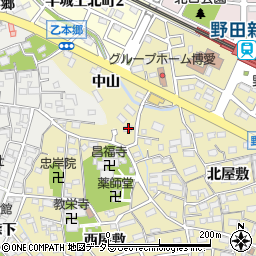 愛知県刈谷市野田町北屋敷161周辺の地図