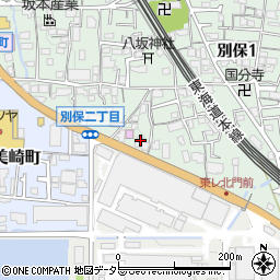 日本下水道事業団　近畿中国総合事務所・滋賀事務所周辺の地図