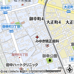 愛知県刈谷市御幸町5丁目25周辺の地図