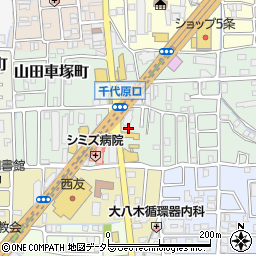 ＧＳパーク上桂駐車場周辺の地図