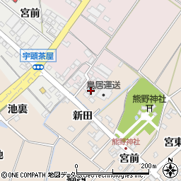 安城化工材株式会社周辺の地図