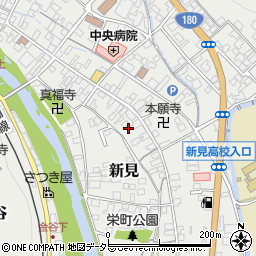 岡山県新見市新見782-1周辺の地図