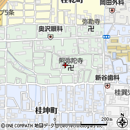 京都府京都市西京区桂千代原町41周辺の地図