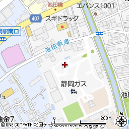エネリア静岡株式会社周辺の地図