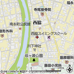 兵庫県西脇市西脇187周辺の地図