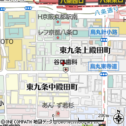 京都府京都市南区東九条室町1周辺の地図