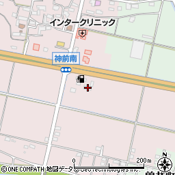 三重県四日市市高角町1089-1周辺の地図